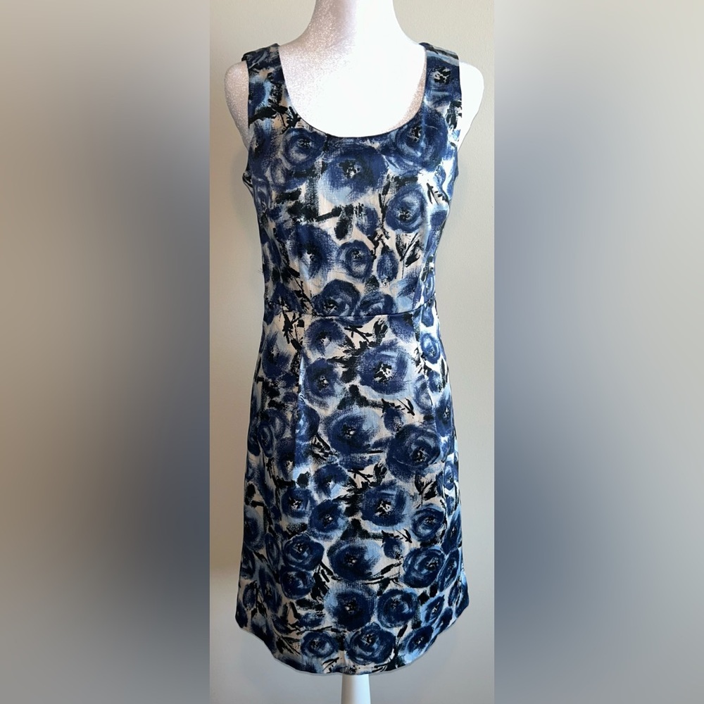 H&M Blue Floral Dress